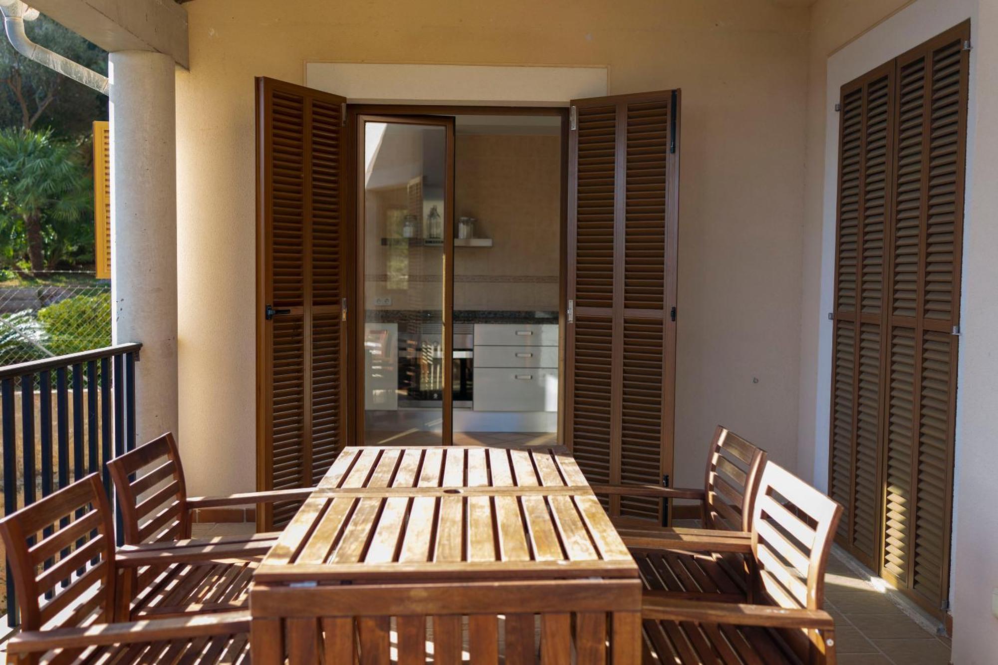 Chalet Font De Sa Cala Ngoại thất bức ảnh
